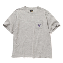 Needles / ニードルズ | S/S Pocket Tee - Cotton Jersey - H.Grey