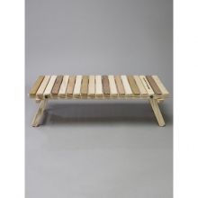 ....... RESEARCH | HOLIDAYS in The MOUNTAIN 100 - Narrow Table - Beige × Brown