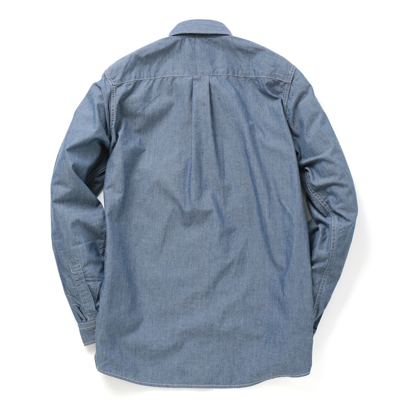 and wander / アンドワンダー | dungaree shirt (M) - Blue | 通販 