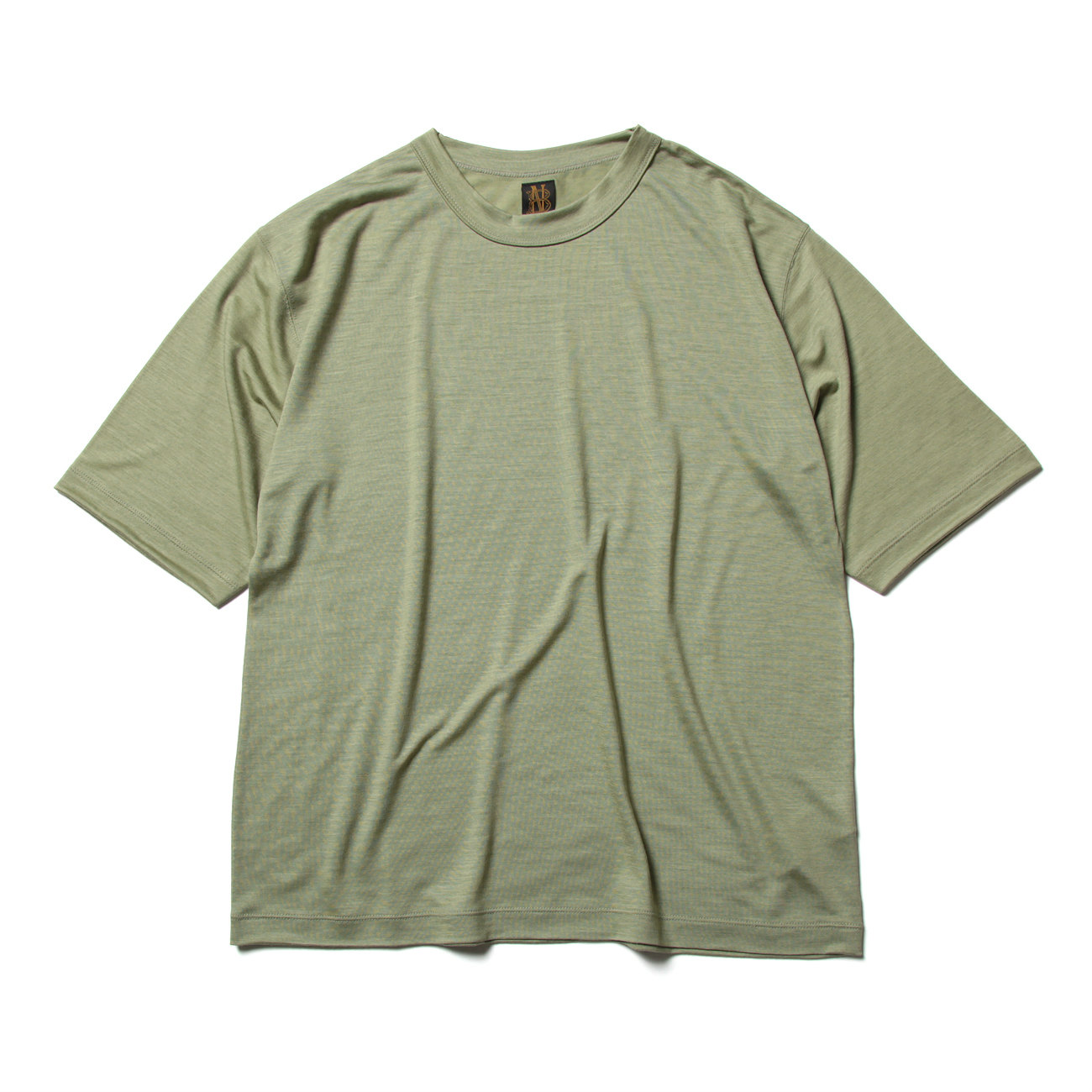 ウォッシャブル ウールTシャツ - L.Green