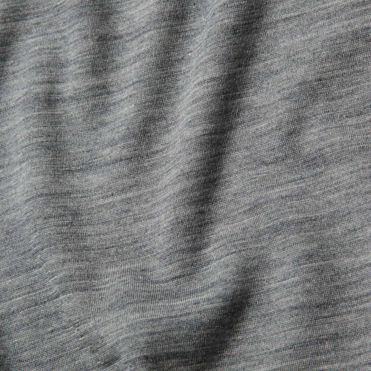 BATONER 21SS ウォッシャブルウールTシャツ グレー 1 美品】 BATONER 21SS ウォッシャブルウールTシャツ グレー 1