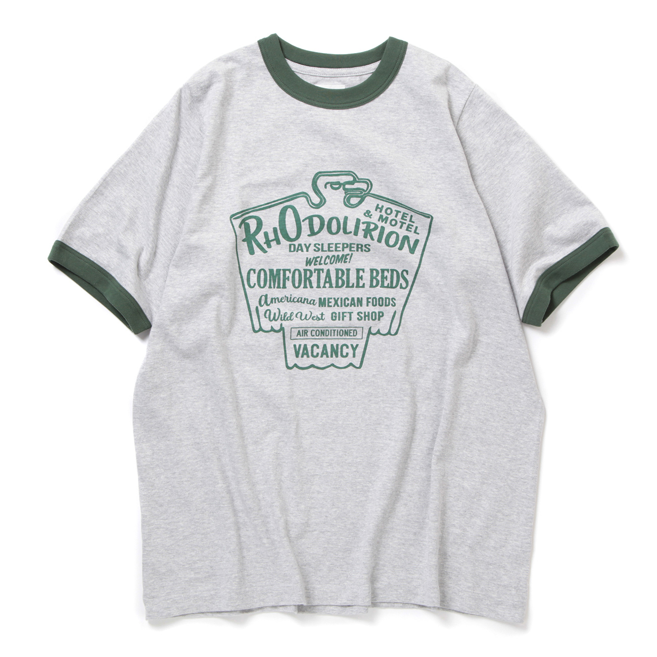 rhodolirion ロドリリオン RhodolirioN / ロドリリオン | Ringer Tee - H.Grey | 通販