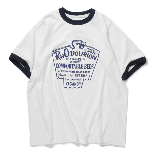 ロドリリオン RhodolirioN LN902 Tシャツ ホワイト サイズ：1 RhodolirioN(ロドリリオン) LN902Tシャツ ホワイト サイズ 1