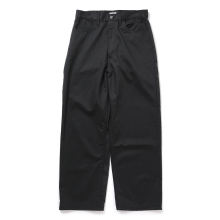 CIOTA / シオタ | T/C Twill 4 Pocket Pants (Baggy) - Black