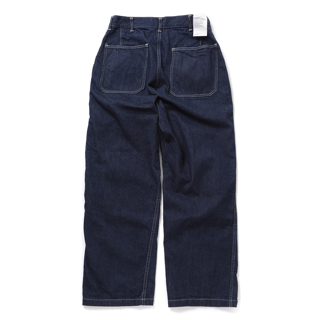 CIOTA / シオタ | Denim Baker Pants - Navy (One Wash) | 通販