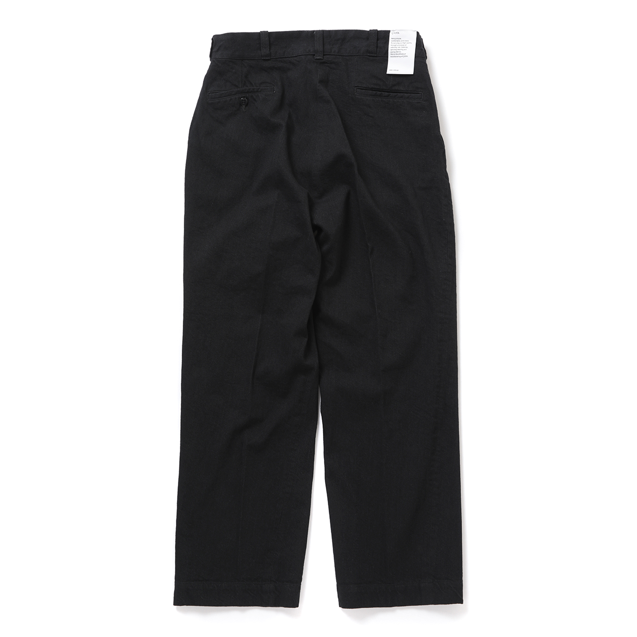 海外から輸入 CIOTA 通販 | Wash) (One Black - Slacks Denim | シオタ / パンツ