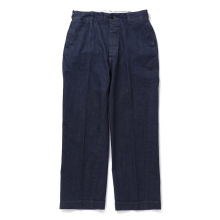 CIOTA / シオタ | Denim Slacks - Navy (One Wash)