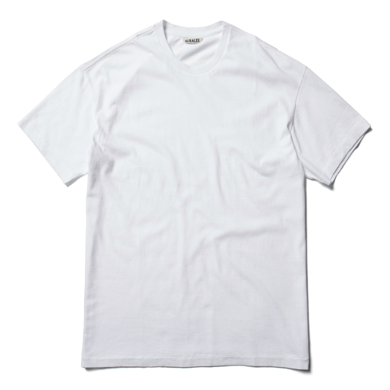 AURALEE / オーラリー | SEAMLESS CREW NECK TEE (メンズ) - White