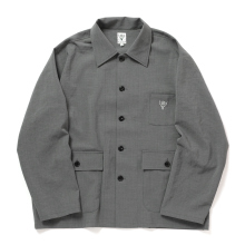South2 West8 / サウスツーウエストエイト | Hunting Shirt - Poly Oxford - Grey