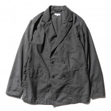 EG / LOITER JACKET – CL GLEN PLAID Grey Grey CL Glen Plaid Loiter Jacket | Engineered Garments | Epitome