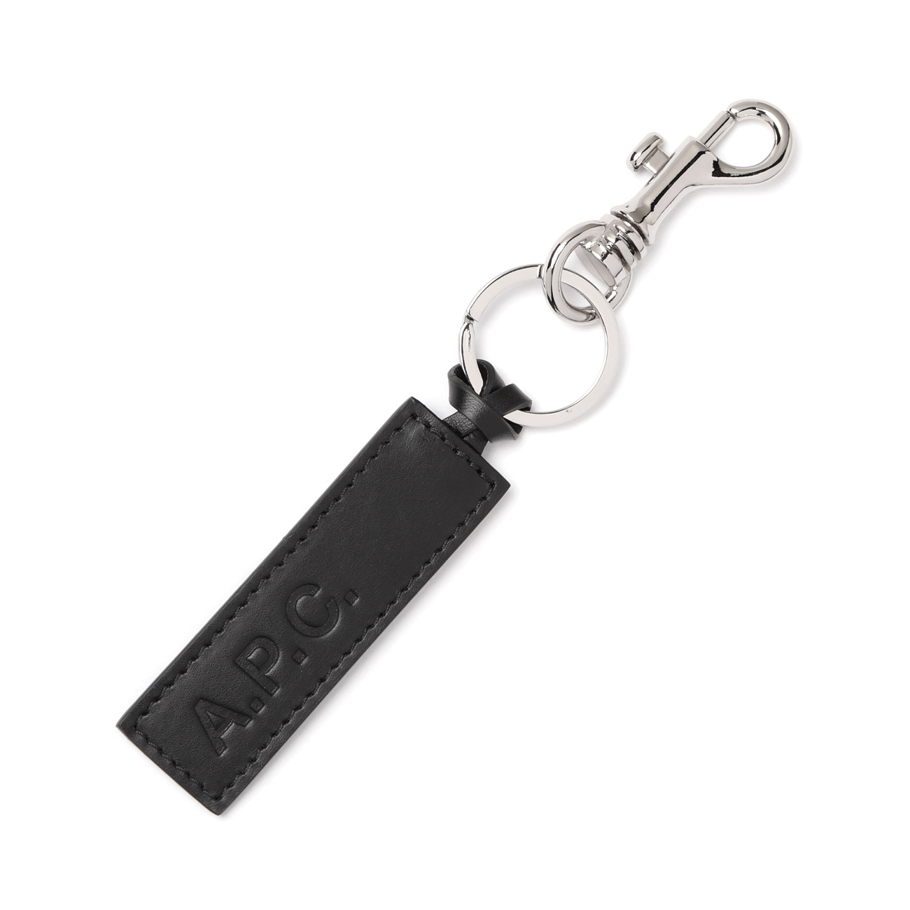 A.P.C. / アーペーセー | Porte-clefs A.P.C. 18P - Black | 通販