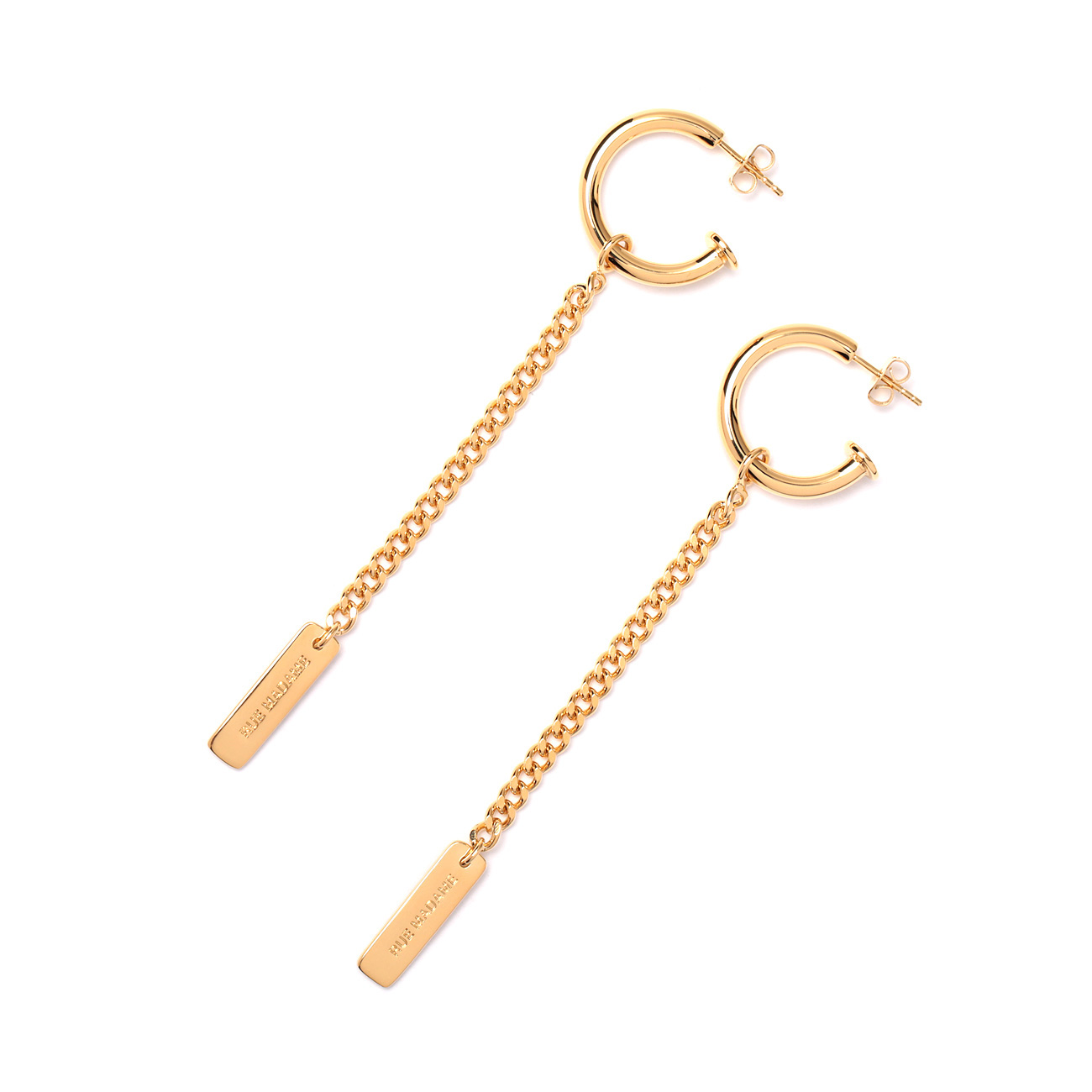 A.P.C. / アーペーセー | Malle ラージピアス - Gold | 通販 - 正規 