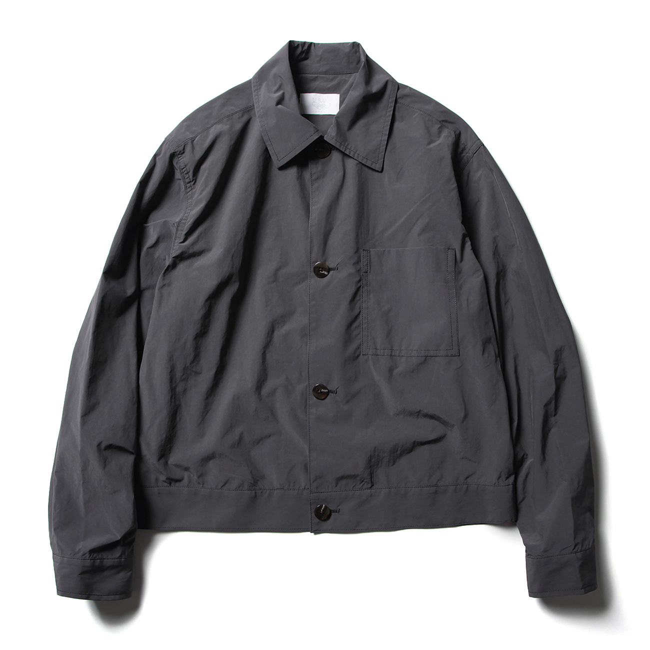 URU / ウル | SHIRTS JACKET / NYLON TAFFETA - Charcoal | 通販 - 正規取扱店 | COLLECT  STORE / コレクトストア