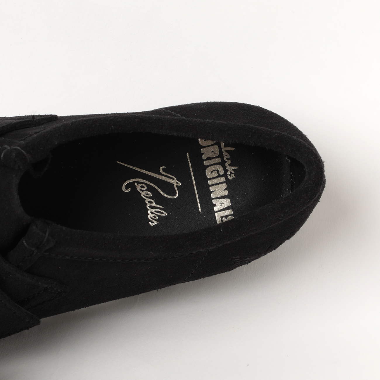 Needles / ニードルズ | Wallabee - Peace Buckle - Black Suede