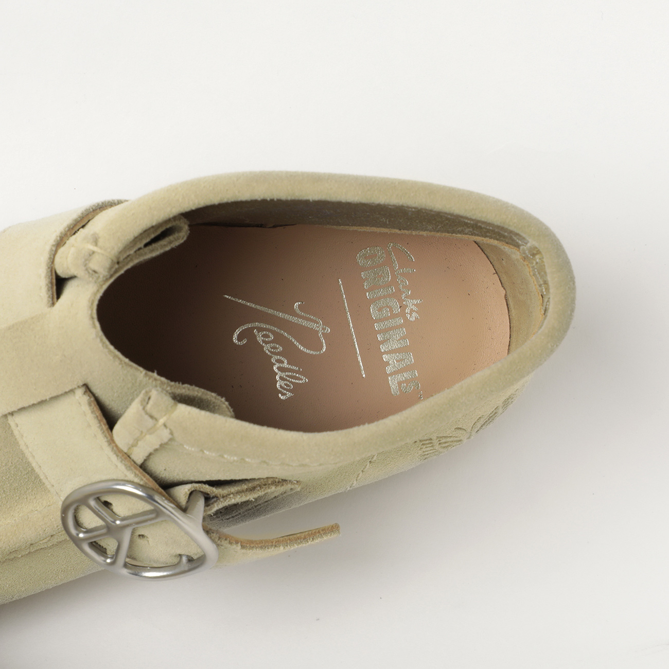 Needles / ニードルズ | Wallabee BT - Peace Buckle - Maple Suede