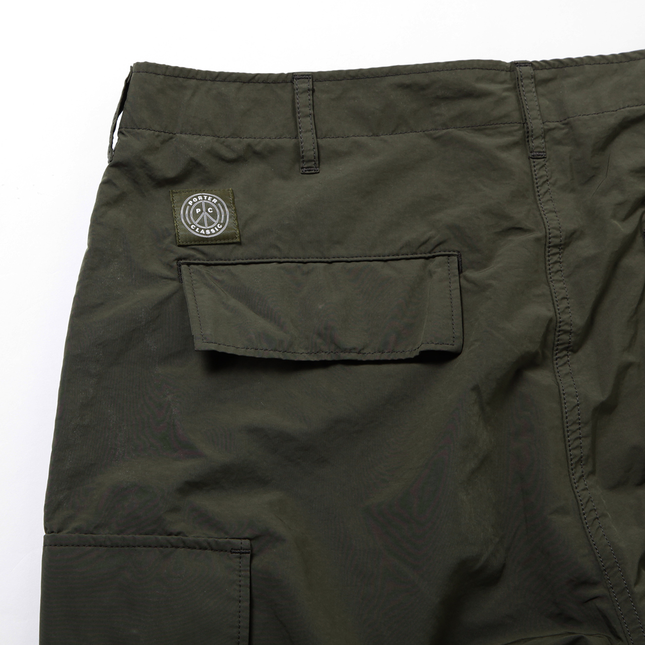 Porter Classic / ポータークラシック | WEATHER CARGO PANTS - Olive 