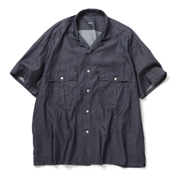 PORTER CLASSIC keruac shirt 極美品 ブラック L - シャツ