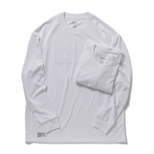 2-PACK TECH SMOOTH L/S CREW NECK - White