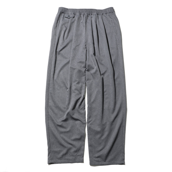 FreshService TWO TUCK EASY PANTS M グレー FreshService / フレッシュサービス | COOLFIBER TWO TUCK EASY