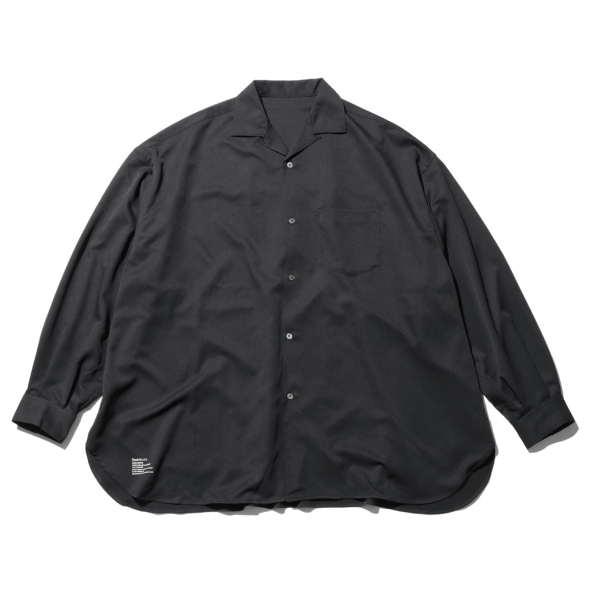 トップス freshservice coolfiber open collar shirt FreshService / フレッシュサービス | COOLFIBER OPEN COLLAR L