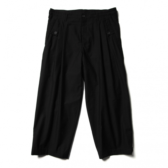 ヨウジヤマモトCOTTON TWILL TAB PANTS 04051702_624bf78da9fe1.jpg
