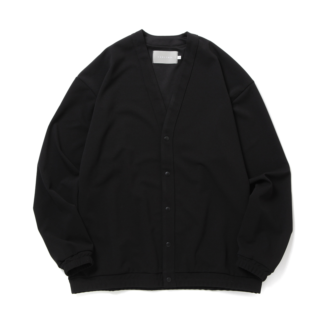CURLY / カーリー | RELAXING CARDIGAN solid - Black | 通販 - 正規 