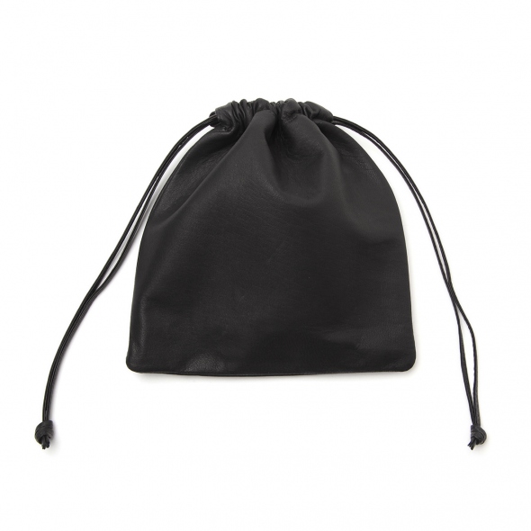 Aeta / アエタ | DA75 Double Faced DRAWSTRING POUCH : M