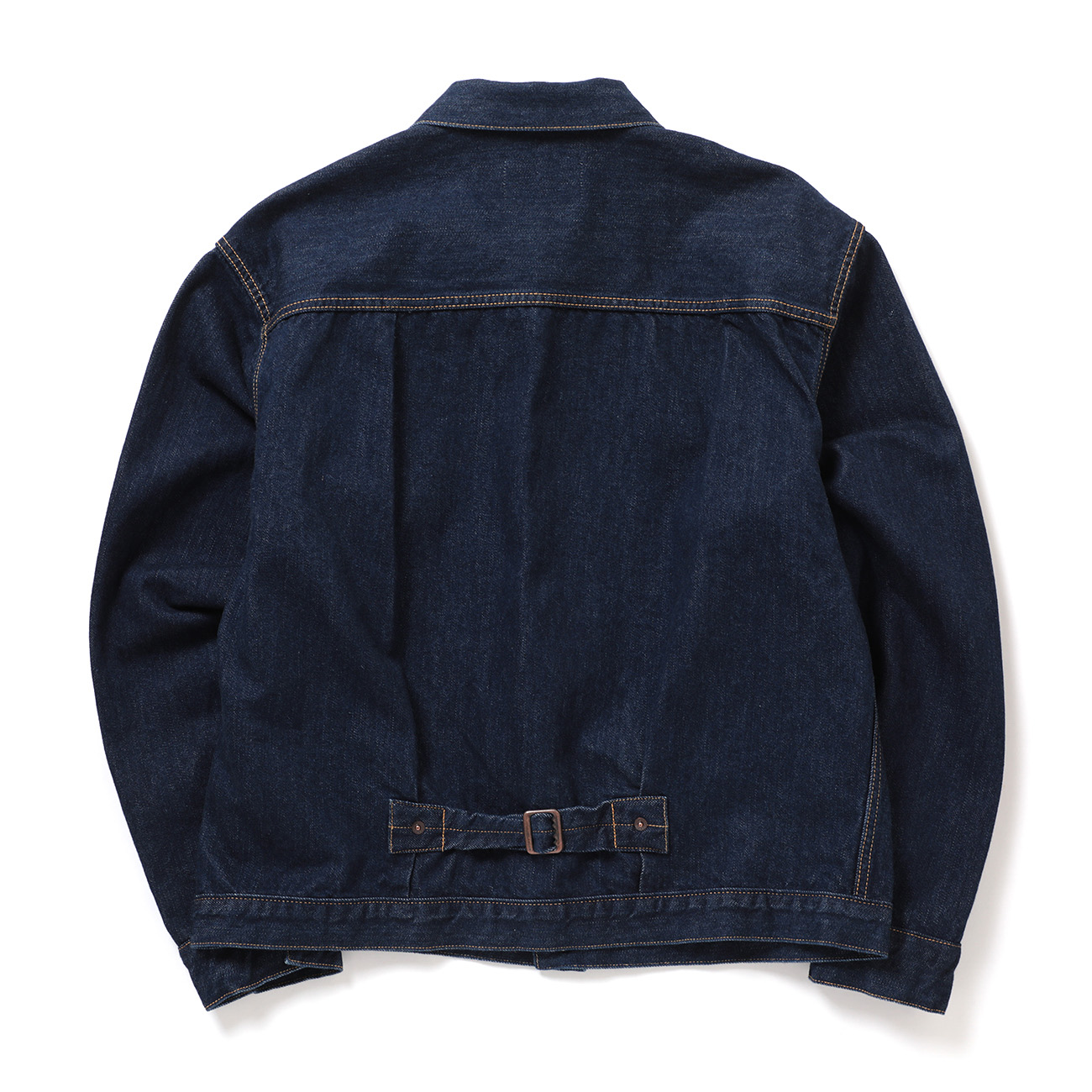 CIOTA / シオタ | Single Pocket Denim Jacket (Real Indigo) - Navy