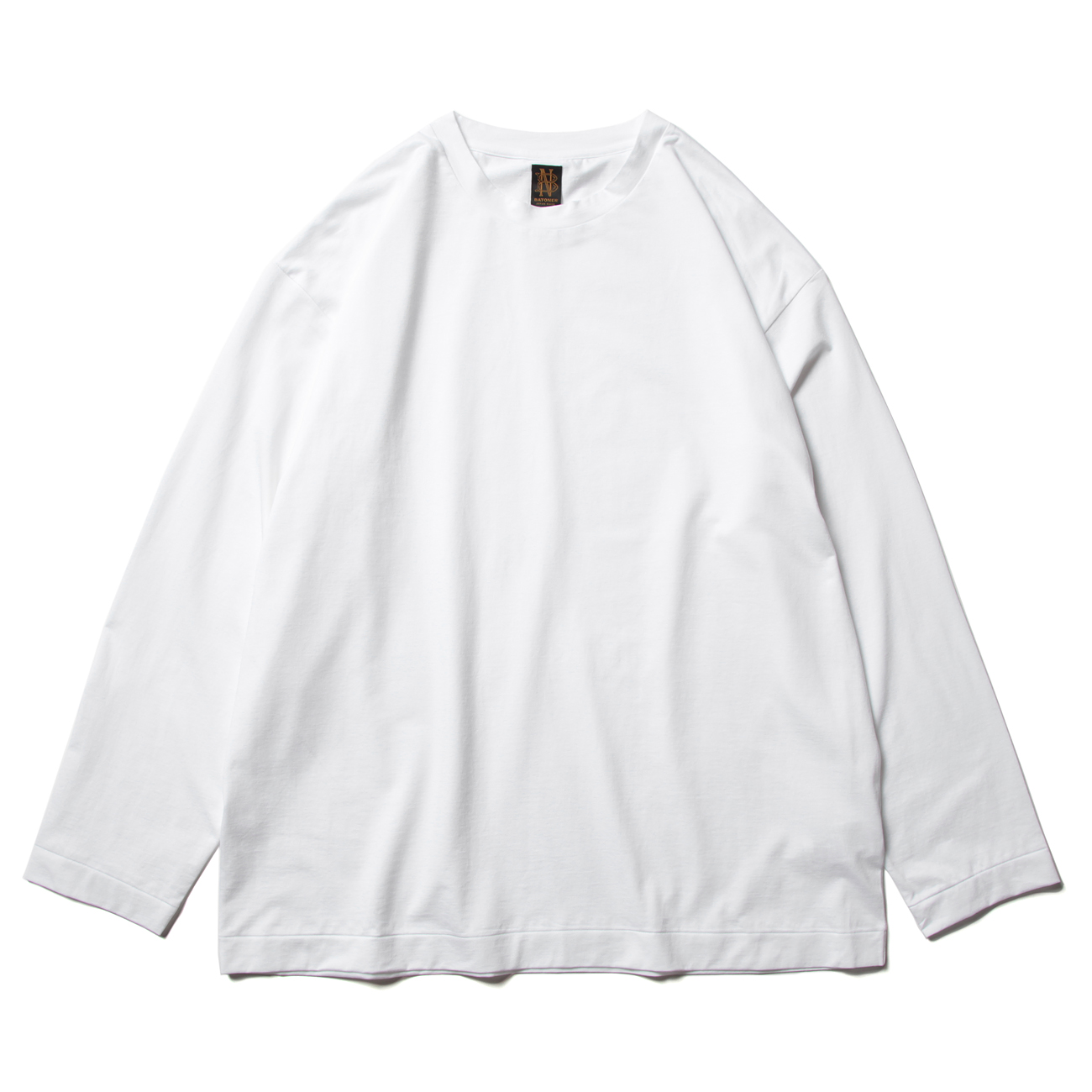 BATONER / バトナー | MEN AIR LONG SLEEVE T-SHIRT (メンズ) - White