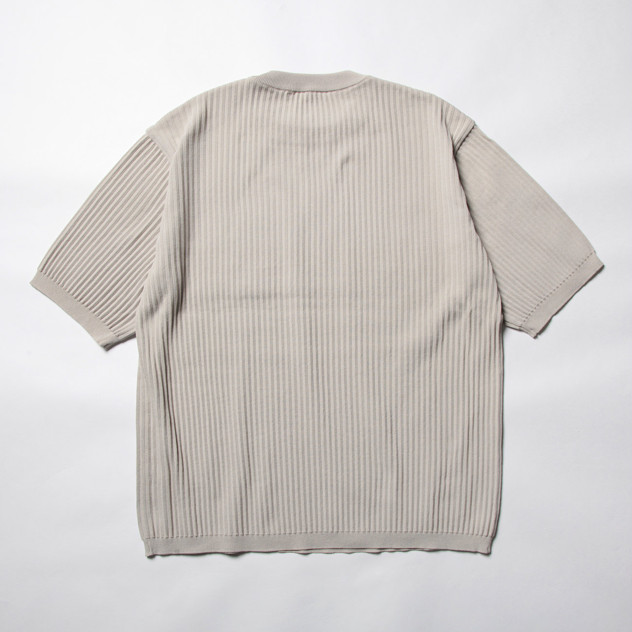 ESSAY / エッセイ | KN-1 POSTMARK KNIT TEE - Natural | 通販 - 正規 