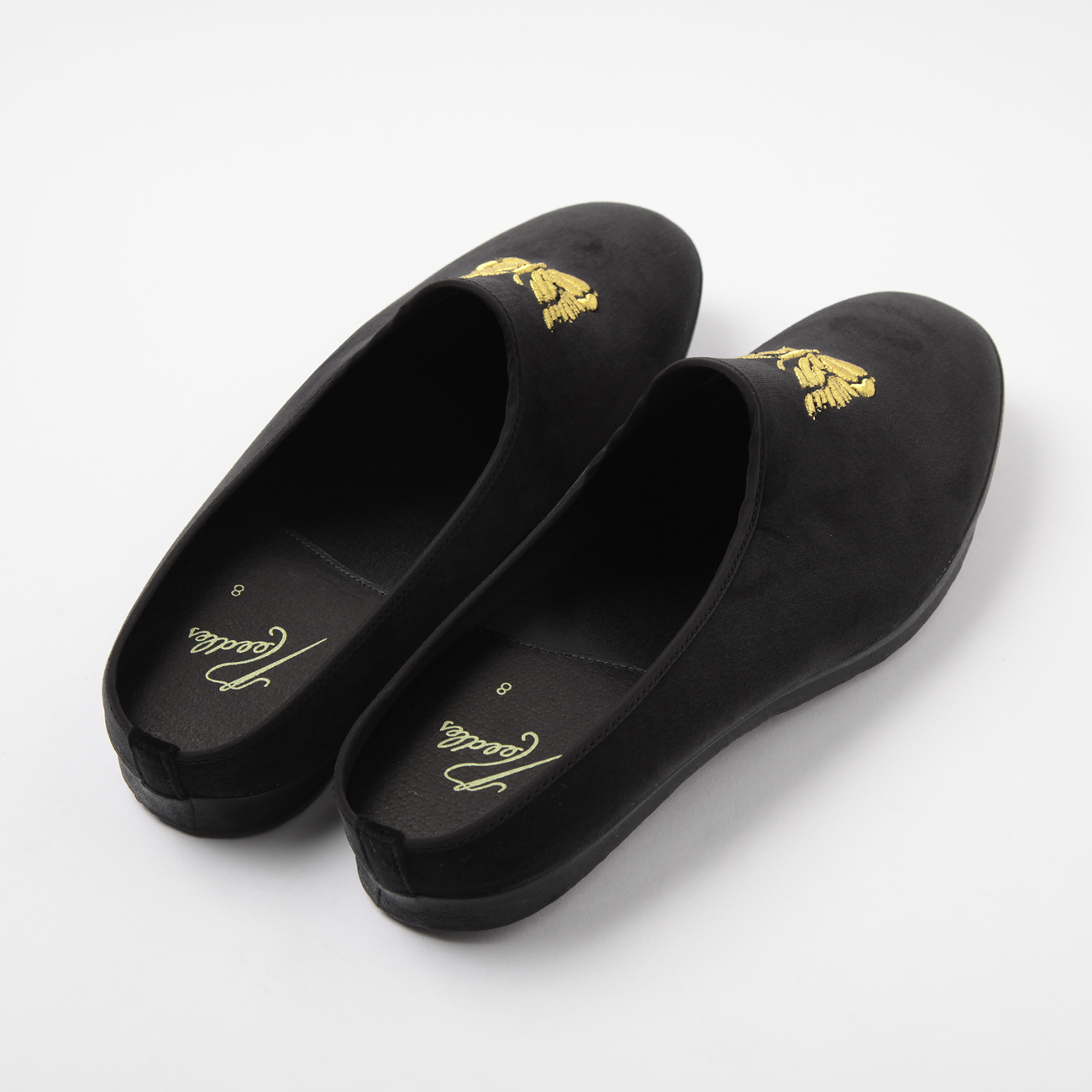 Needles / ニードルズ | Papillon Emb. Mule - Cotton Velveteen