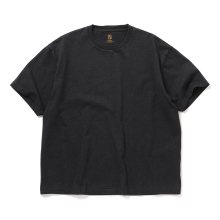 BATONER / バトナー | MERIYASU T-SHIRT HEAVY (PACK) (メンズ) - WIDE - Heather Black