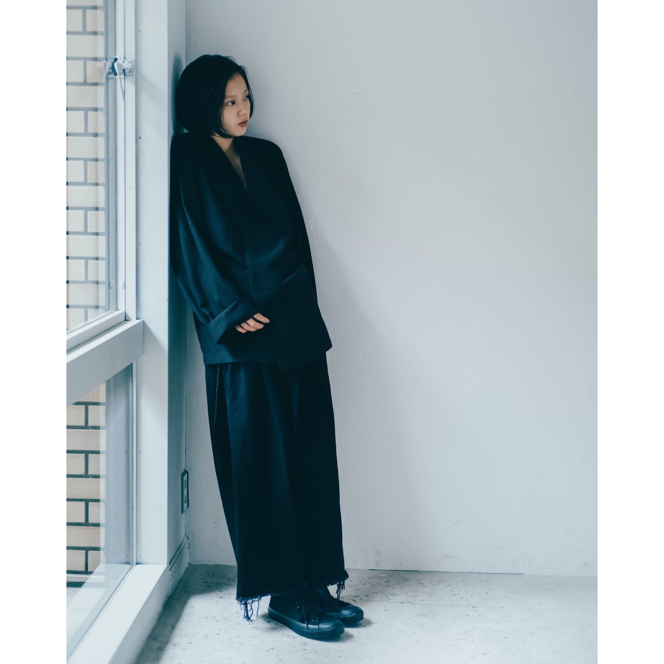 ESSAY / エッセイ | P-2 HAKAMA DENIM - Black | 通販 - 正規取扱店 