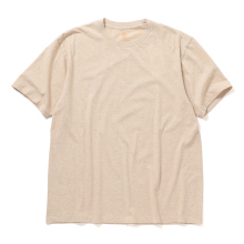 BATONER / バトナー | MERIYASU T-SHIRT LIGHT (PACK) (メンズ) - Heather Beige