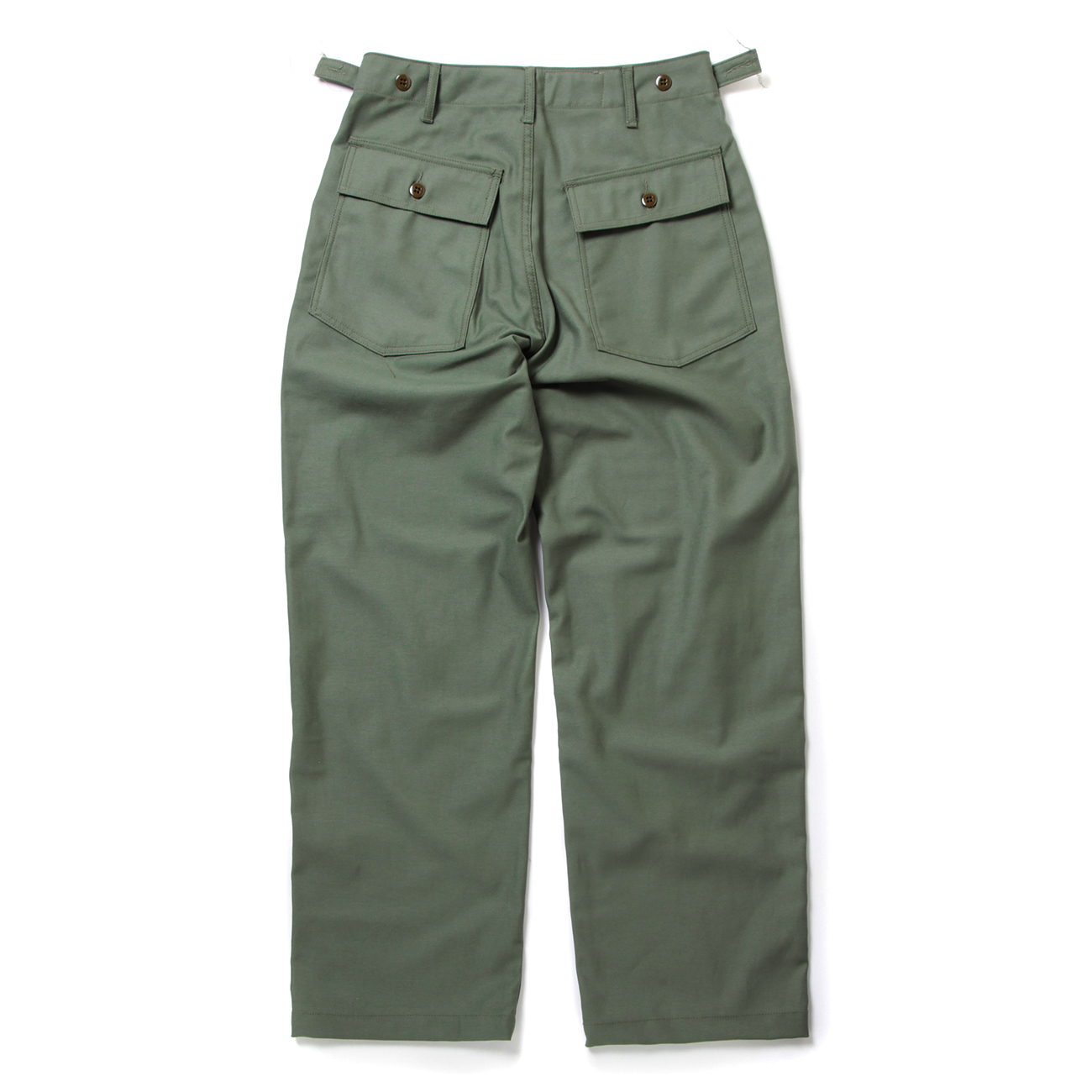 EG Workaday - Fatigue Pant - Cotton Reversed Sateen - Olive