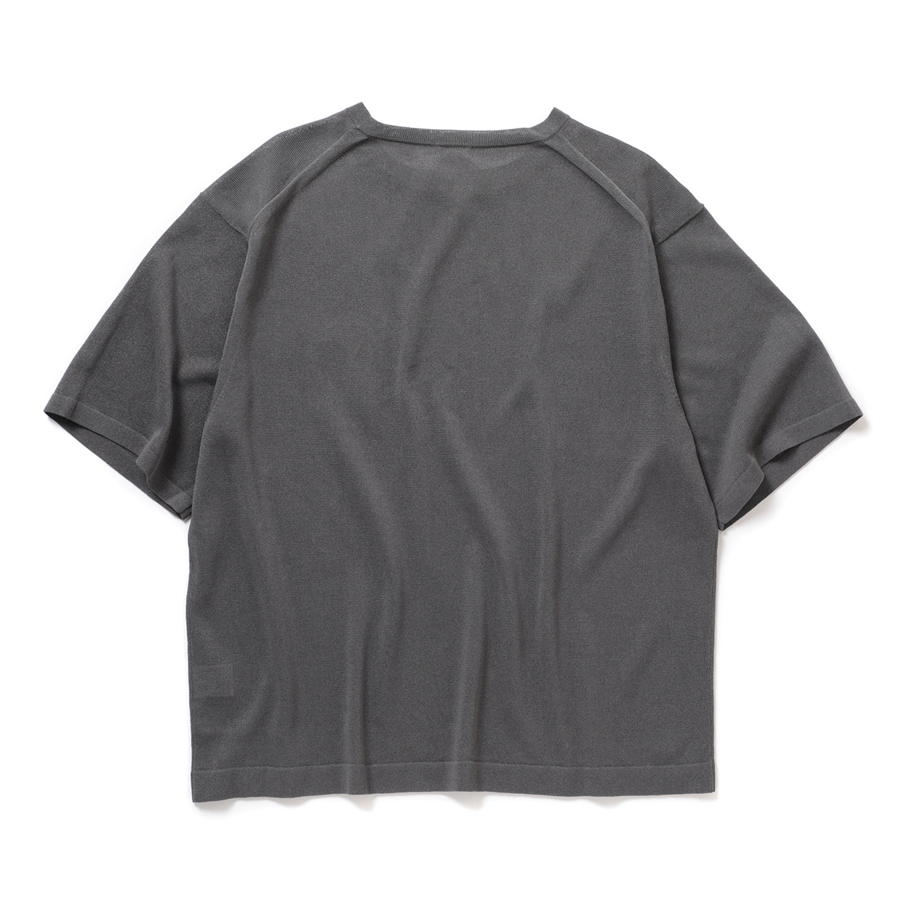 りゅーの　専用 crepuscule / クレプスキュール | Washi Knit T-Shirt - Charcoal