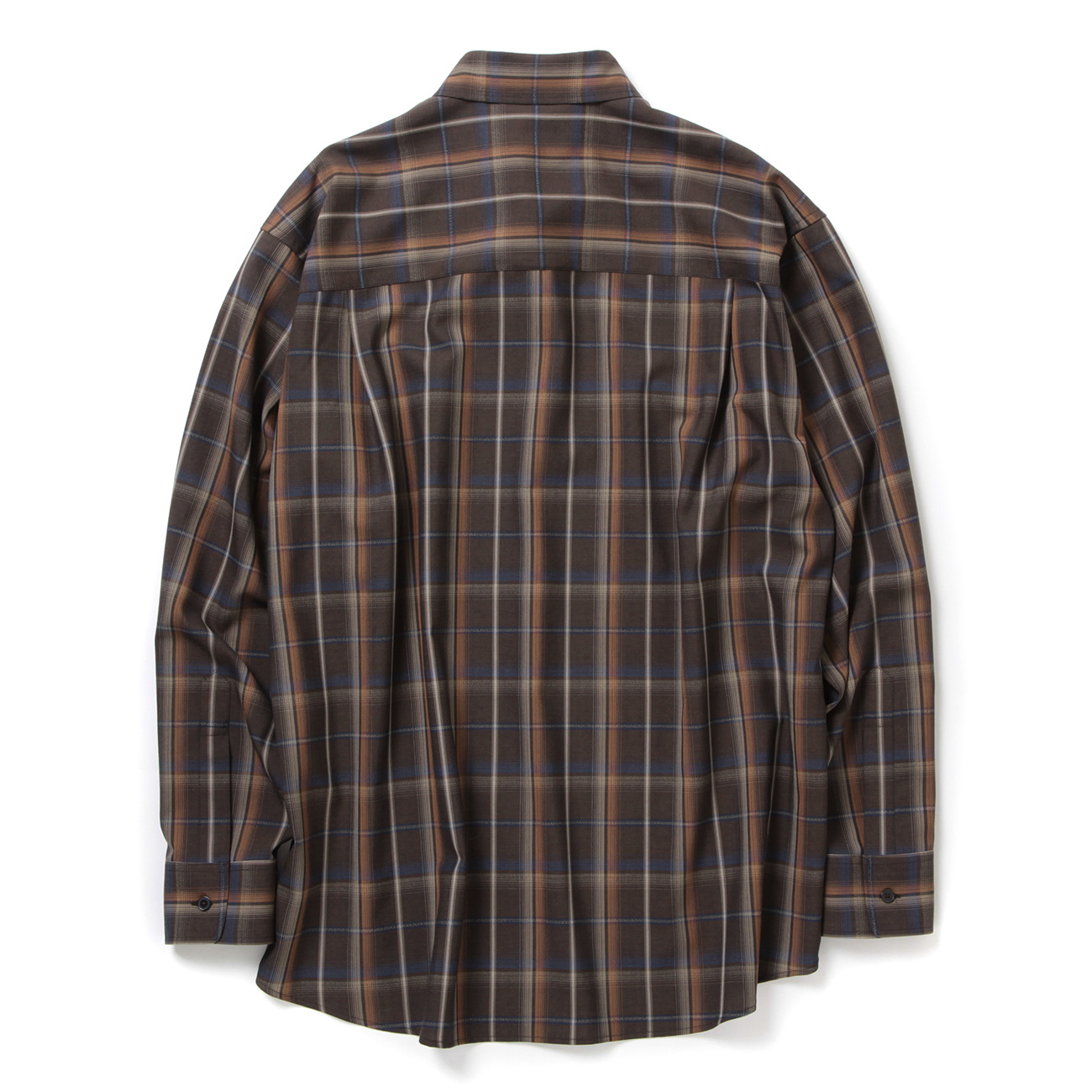 トップス AURALEE SUPER LIGHT WOOL CHECK SHIRT AURALEE SUPER LIGHT WOOL CHECK SHIRT | Less Hi