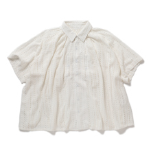 ENGINEERED GARMENTS / エンジニアドガーメンツ | LAB Shirt - Rayon Embroidery Eyelet (レディース) - White