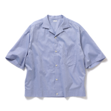 holk / ホーク | open collar shirt - sax