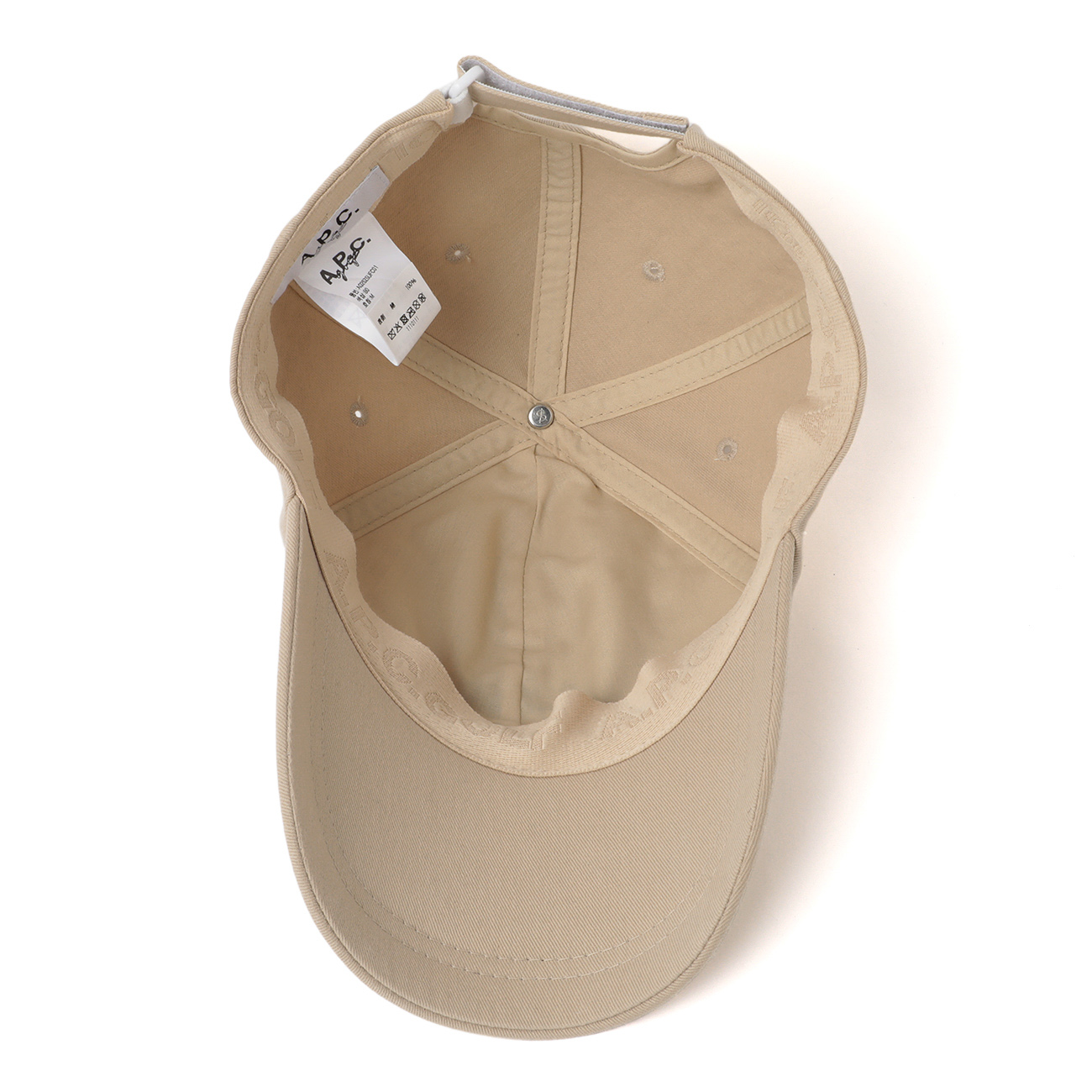 A.P.C. GOLF / アーペーセー ゴルフ | Jean ボールキャップ - L/Beige