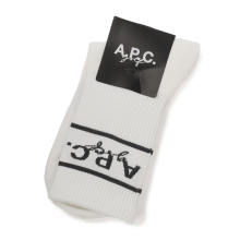 A.P.C. GOLF / アーペーセー ゴルフ | Simon Socks - White