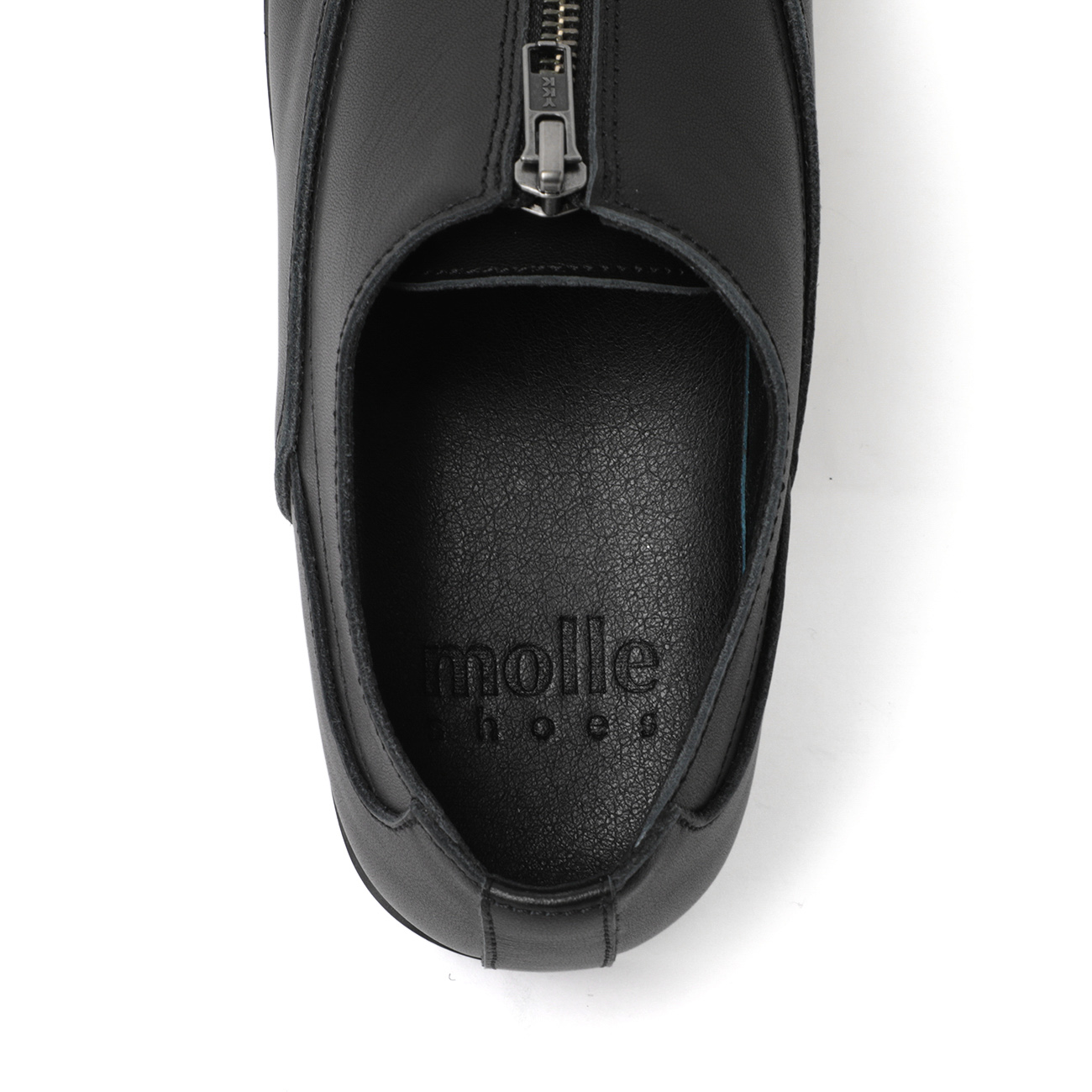 molle shoes / モールシューズ | CENTER ZIP OXFORD - Black | 通販