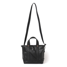 NICENESS / ナイスネス | M.LEDZ / M.レッズ (ホースレザーNNショルダートートバッグ - ミニ) - Black