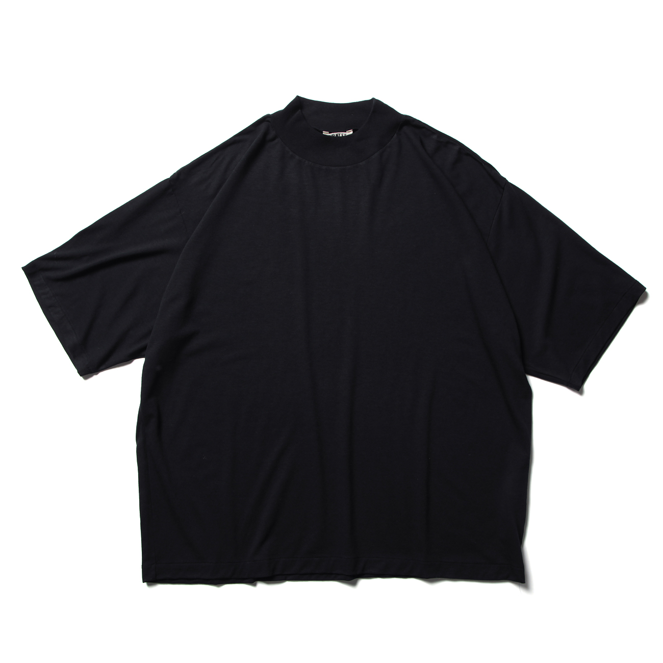 SUPER SOFT WOOL JERSEY MOCK-NECK TEE (メンズ) - Dark Navy