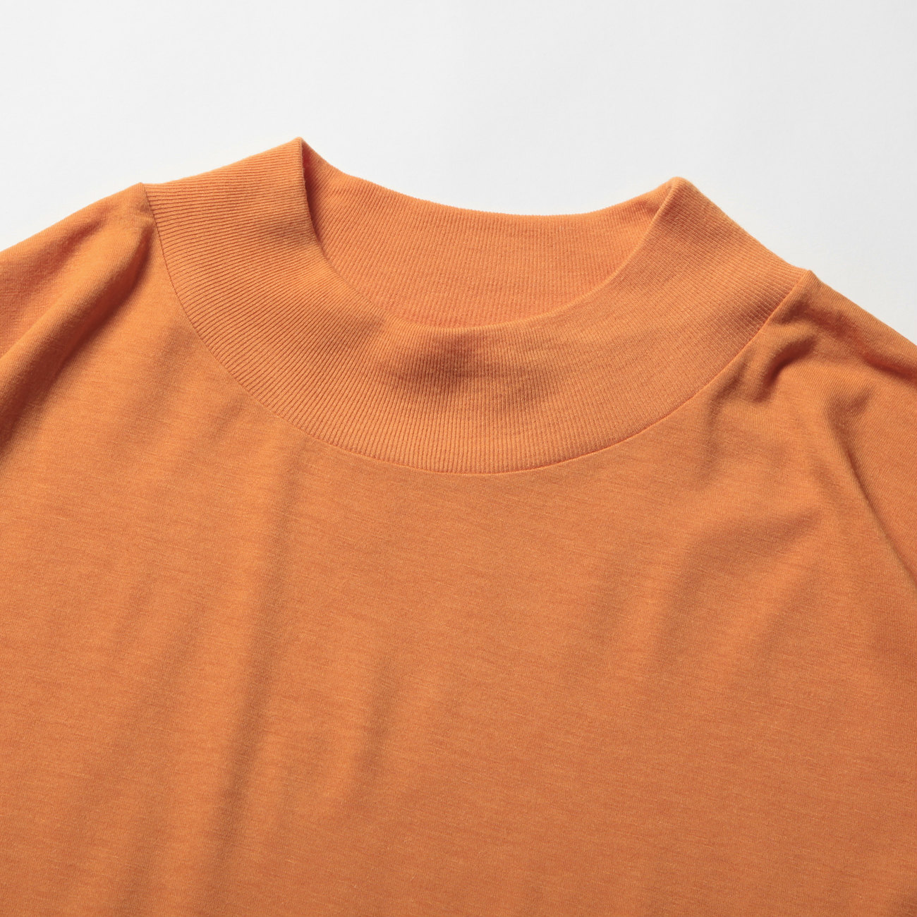 AURALEE / オーラリー | SUPER SOFT WOOL JERSEY MOCK-NECK TEE