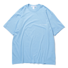 COMME des GARCONS SHIRT | cotton jersey plain with printed CDG SHIRT logo on chest - Blue