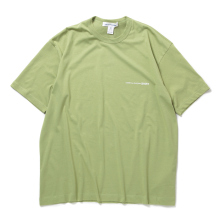 COMME des GARCONS SHIRT | cotton jersey plain with printed CDG SHIRT logo on chest - Khaki