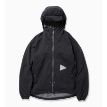 and wander / アンドワンダー | light rain jacket 3 - Black and wander / アンドワンダー | light rain jacket 3 - Black