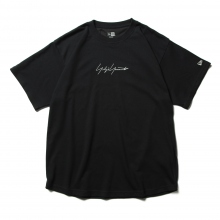 Yohji Yamamoto POUR HOMME / ヨウジ ヤマモト | New Era OVERSIZED PERFORMANCE SHORT SLEEVES TEE - Black