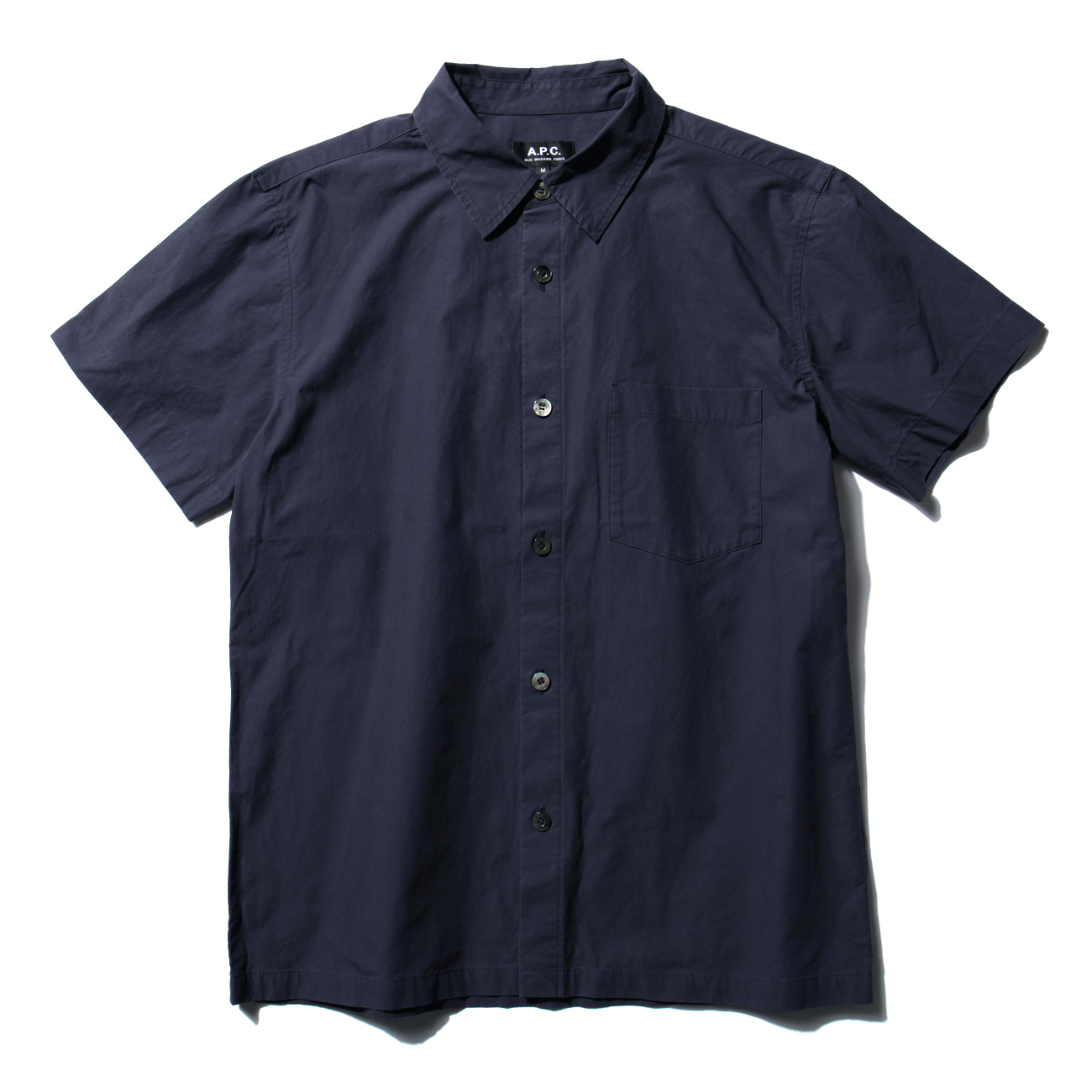A.P.C. / アーペーセー | Cippi 半袖シャツ - Dark Navy | 通販 - 正規 